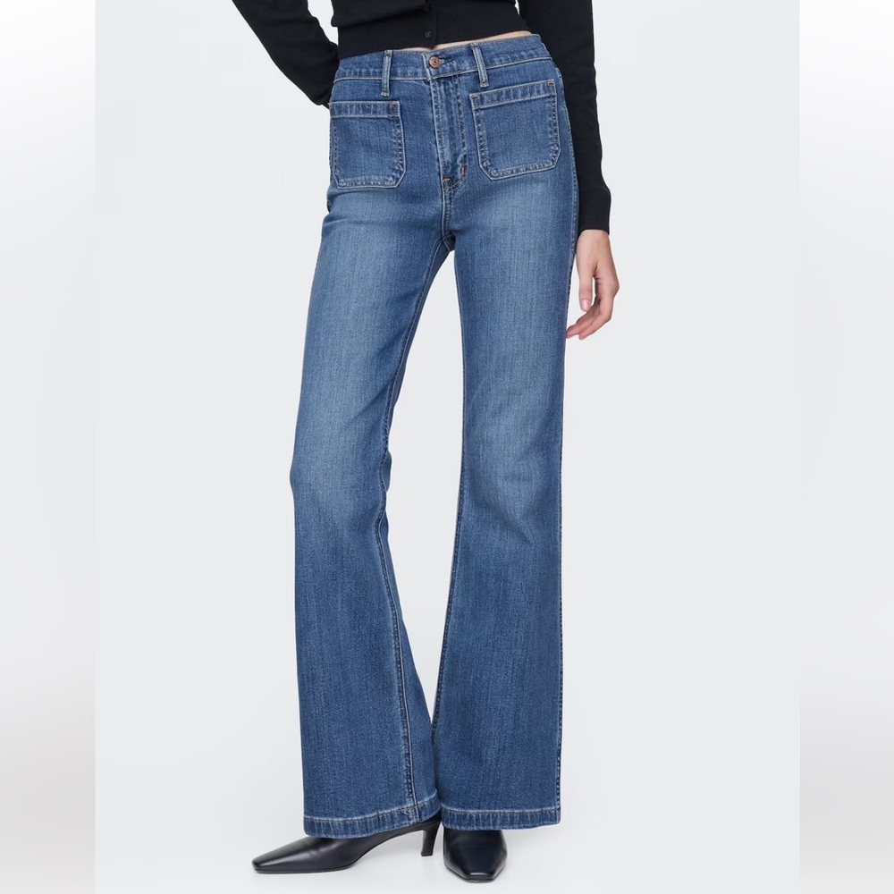 Gap 70s Flare High-rise Jean